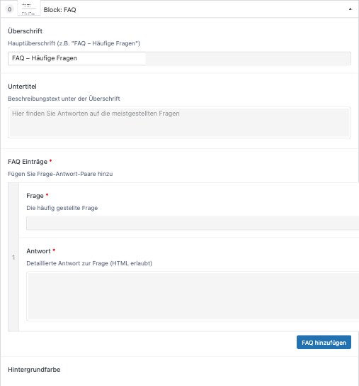 26. Block: FAQ – Backend