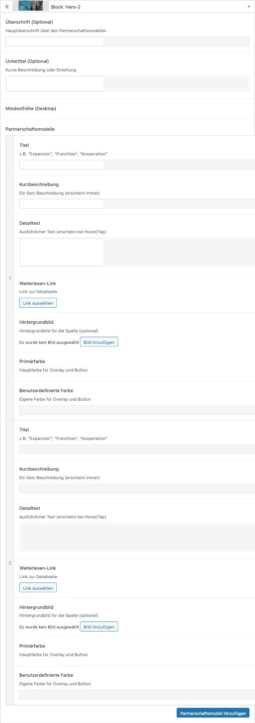 6. Block: Hero-2 – Backend