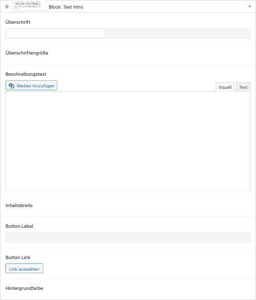 7. Block: Text Intro – Backend